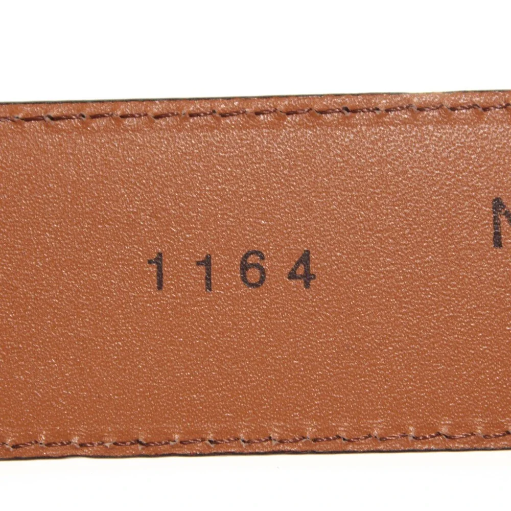 Magnanni NWT Classic Belt Size 38 US in Solid Brown Suede Leather Made in Spain